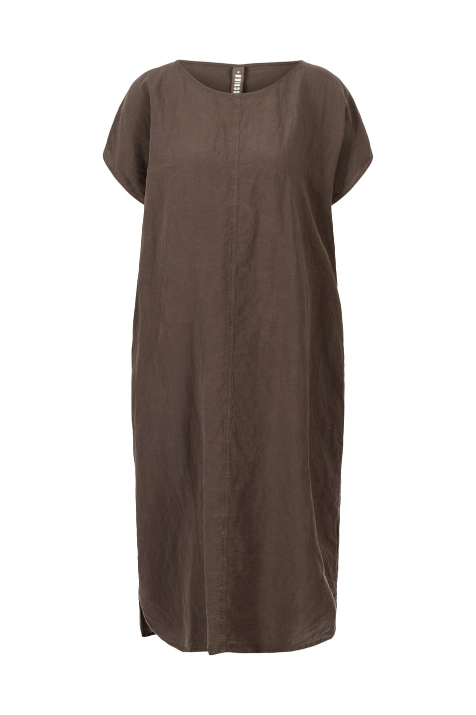 Dress 407 - Lyocell-Linen Blend - 980RAVEN - 60240110024