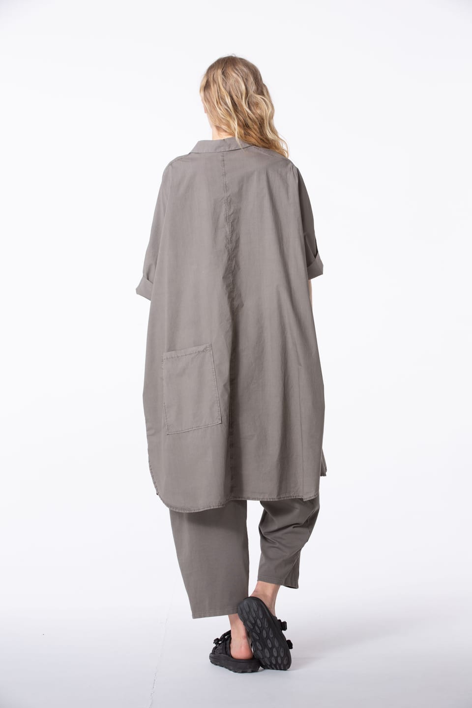 Kleid 422 - Baumwoll-Popeline - 932COBBLES - 60240110025