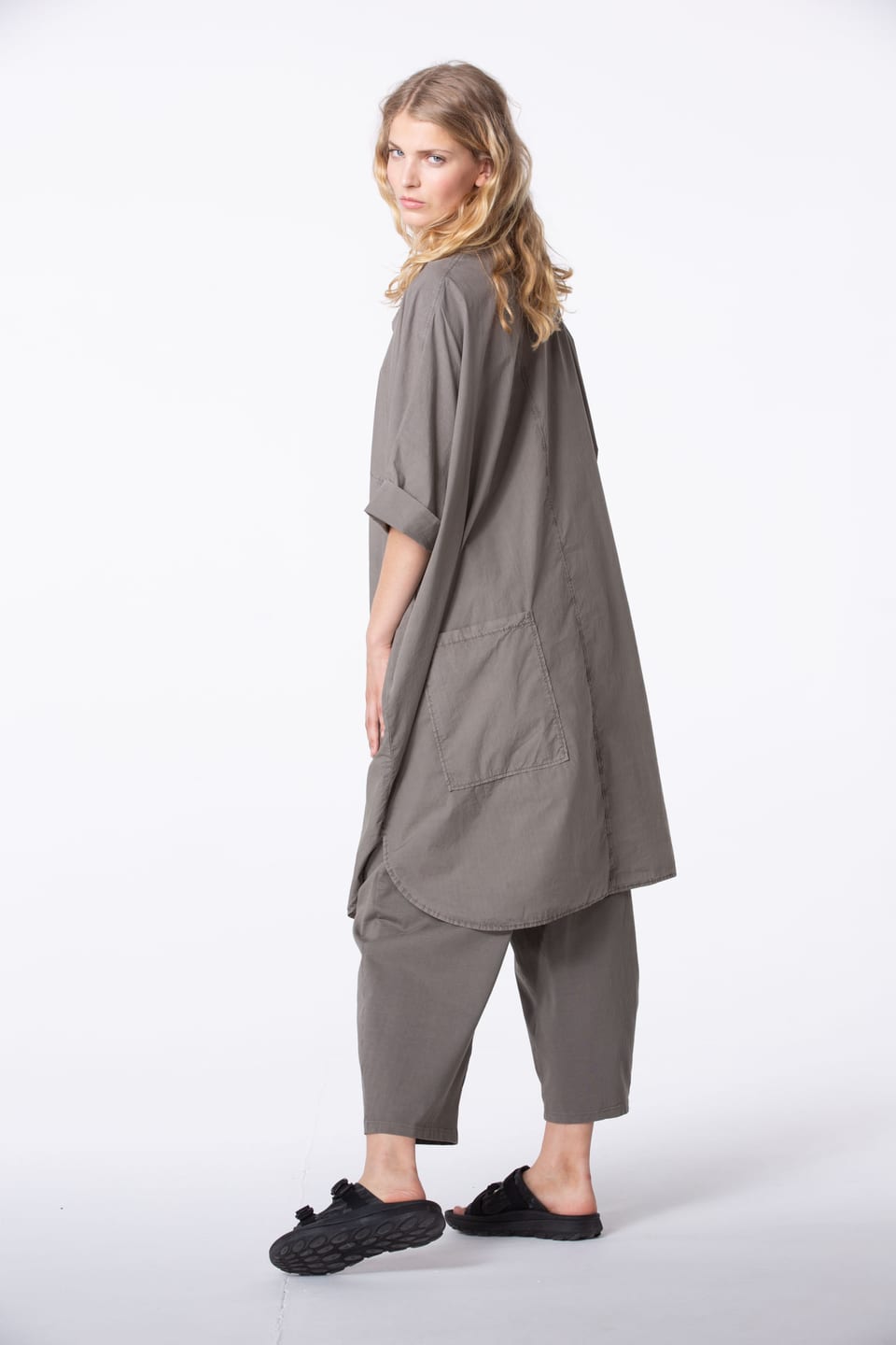 Kleid 422 - Baumwoll-Popeline - 932COBBLES - 60240110025