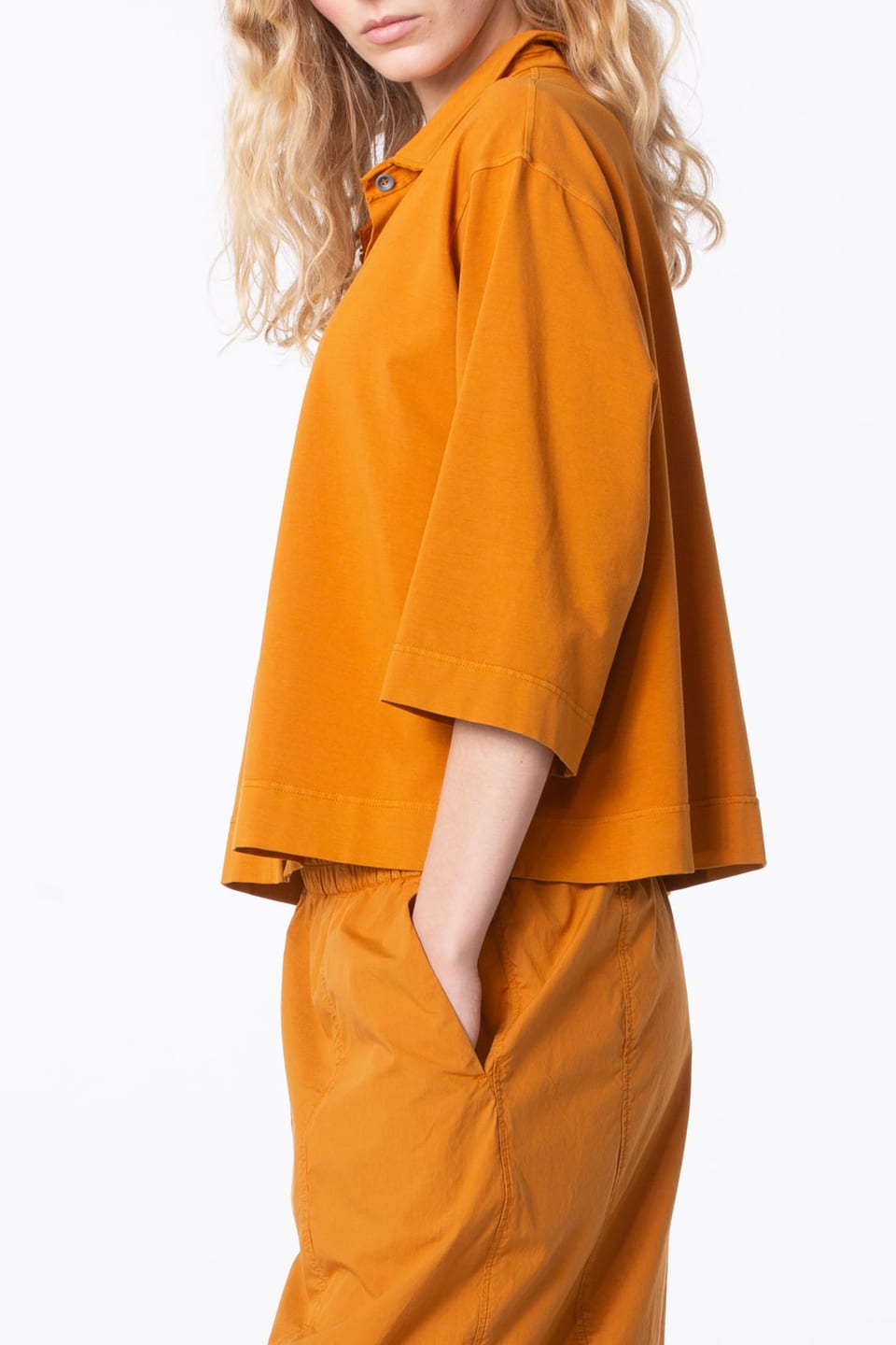 Shirt 406 - Cotton Stretch Jersey - 252CINNAMON - 60240110027