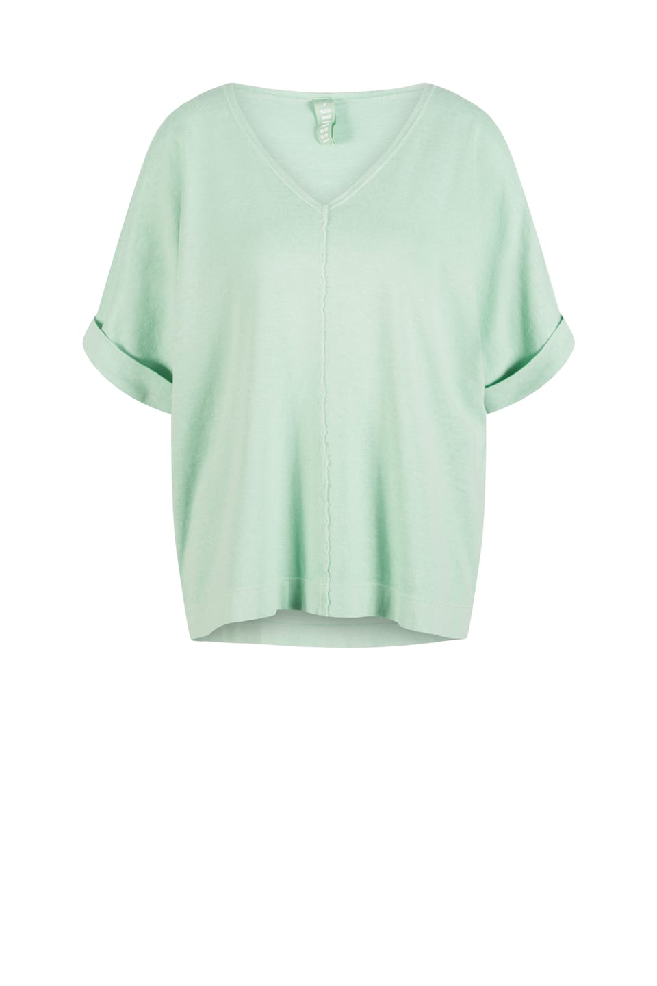 Shirt 407 - Hemp and Organic Cotton Jersey - 522AQUA - 60240110028