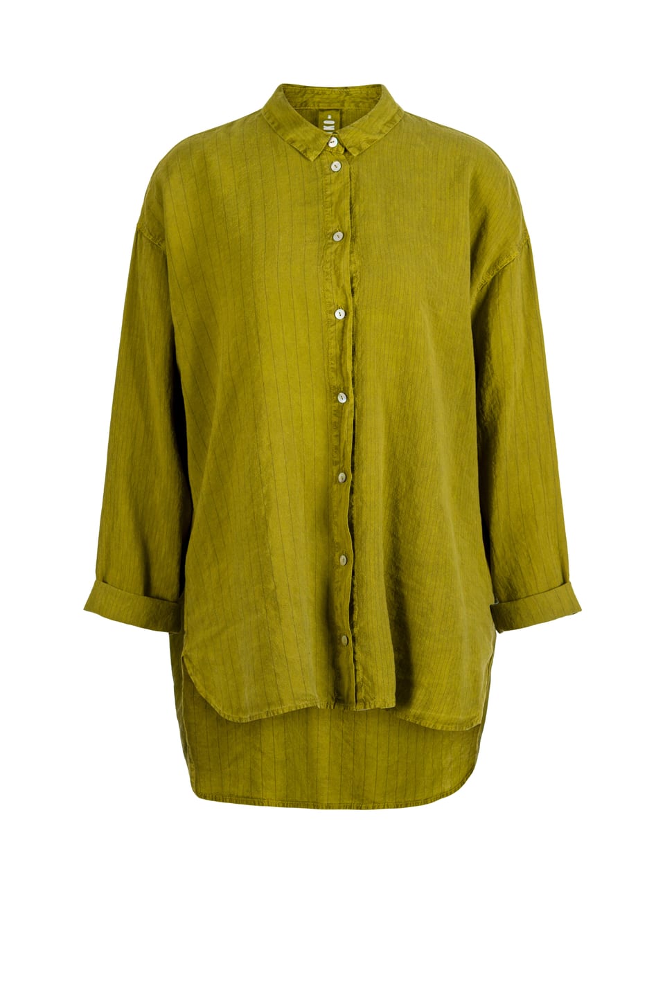 Blouse 406 - Lyocell-Linen Blend with Pinstripe - 742SPROUT - 60240110030