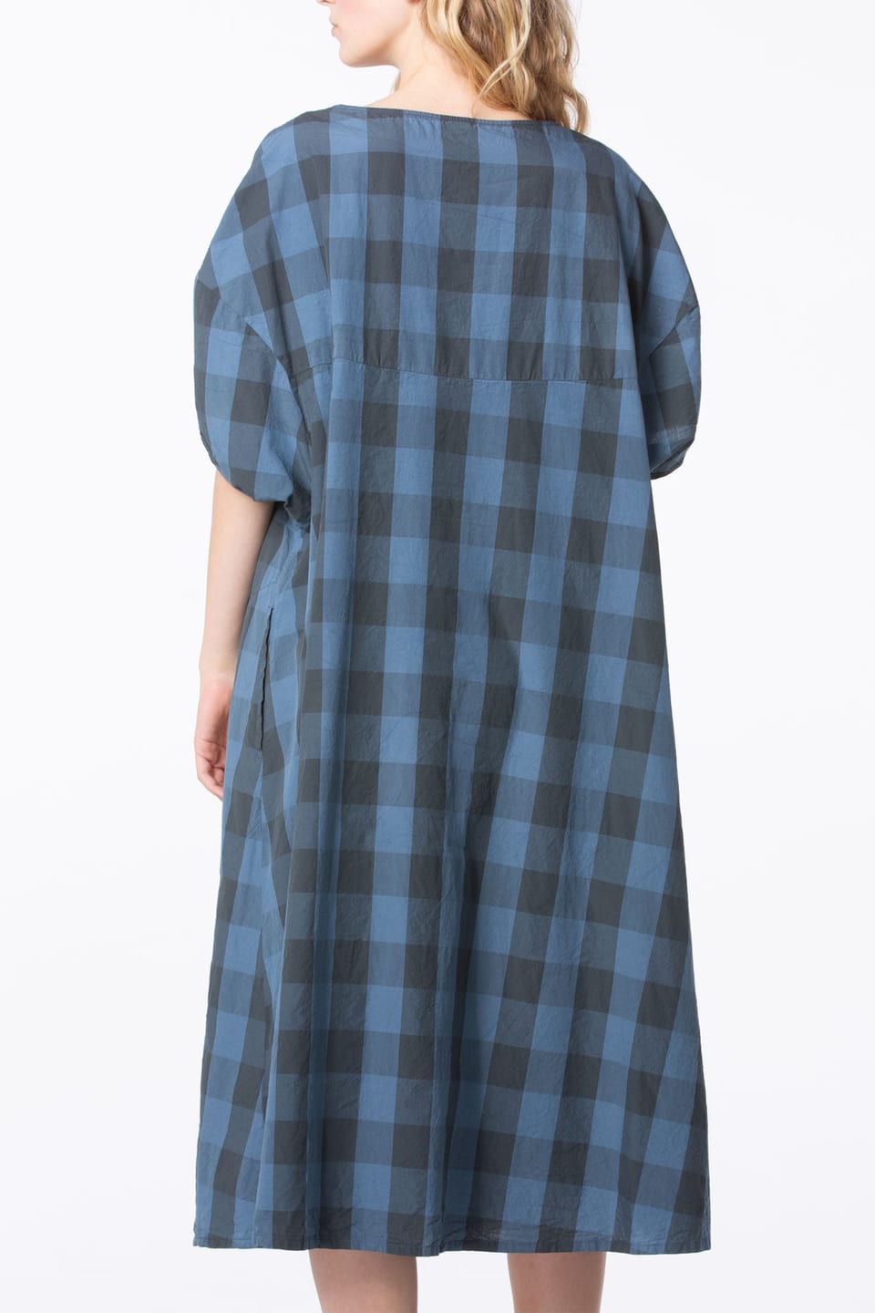 Dress 408 - Pure Cotton with Gingham Check - 450JEANS - 60240110032