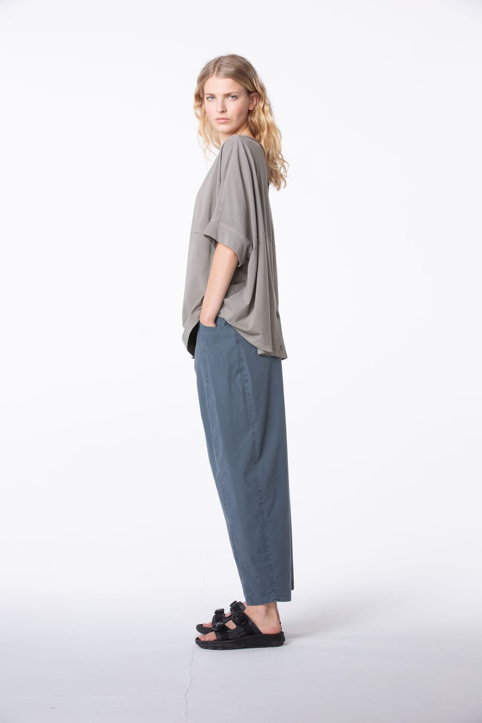 Shirt 408 - Cotton Stretch Jersey - 932COBBLES - 60240110033