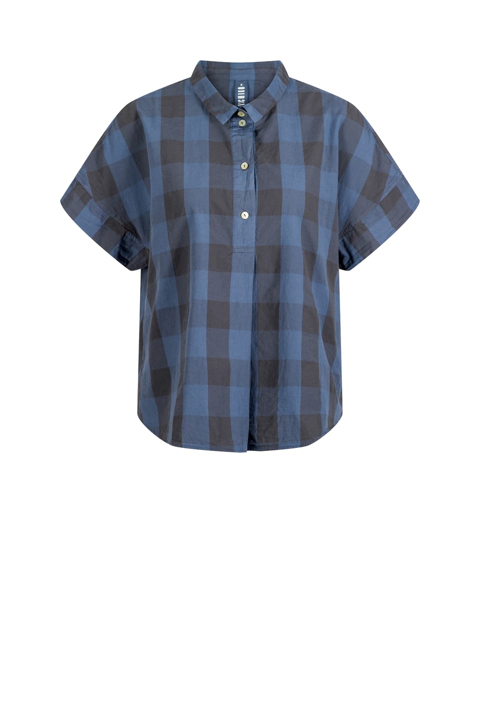 Blouse 408 - Pure Cotton with Gingham Check - 450JEANS - 60240110037