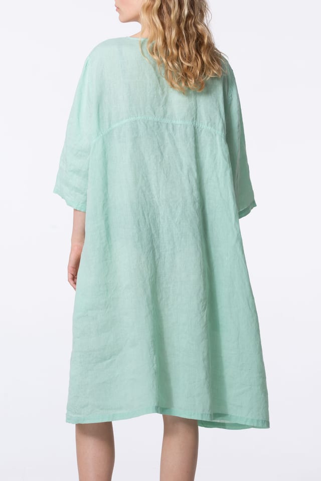 Dress 412 - Pure Hemp - 522AQUA - 60240110040