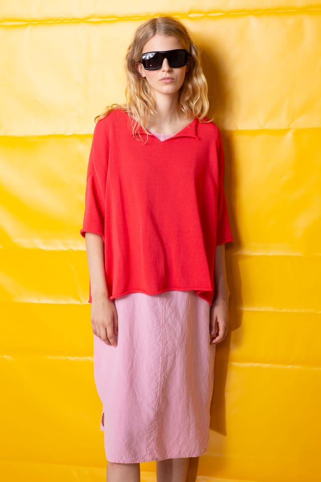 Pullover 406 - Cotton Blend - 350BERRY - 60240113005