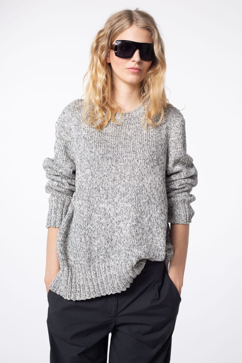 Pullover 408 - Pure Cotton - 980RAVEN - 60240113008