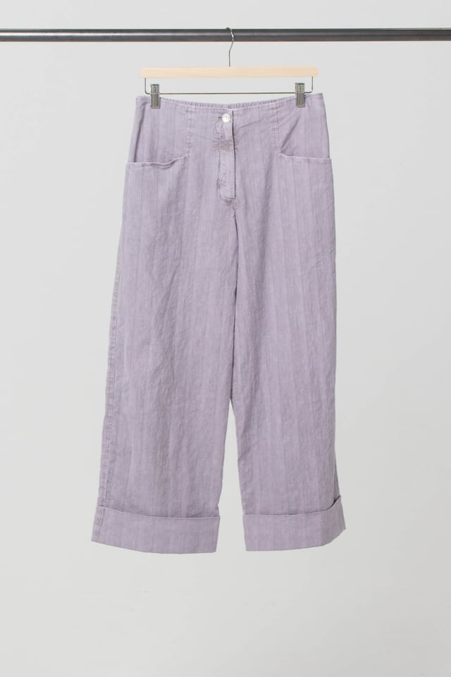 Broek 451 - Katoenmix, gestreept - 422HAZE - 60240310170