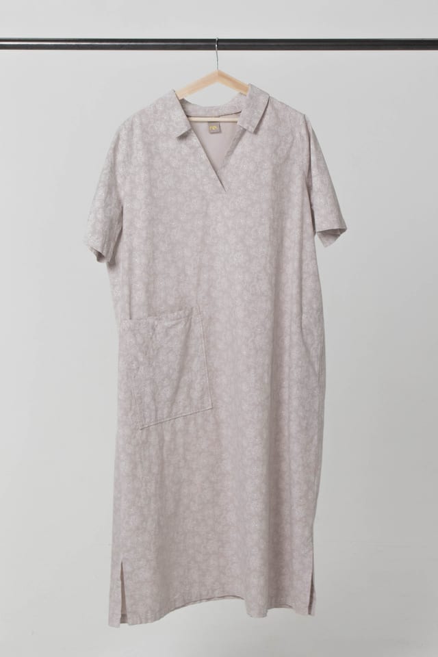 Dress 443 - Fine cotton - 420HAZE - 60240310174