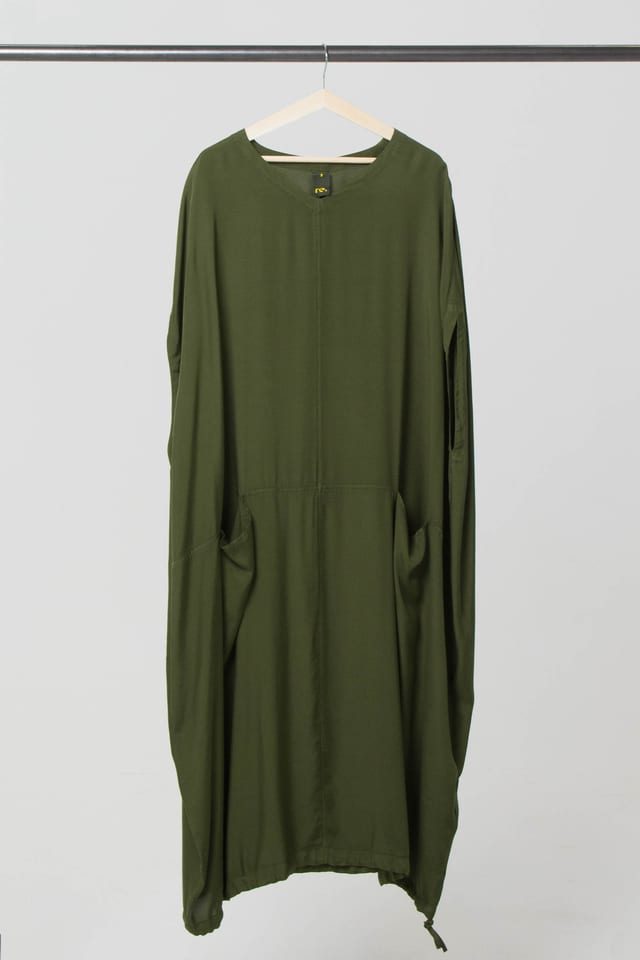 Dress 444 - Fine twill - 682CLOVER - 60240310175