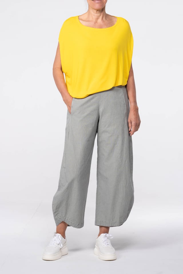 Shirt 421 - Lightweight viscose jersey - 130TUMERIC - 60240310177
