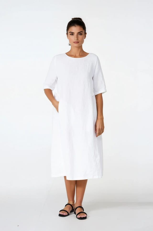 Dress 514 - Pure Linen - 10250110054