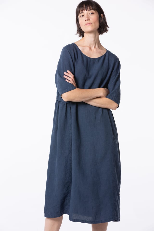 Dress 514 - Pure Linen - 572DENIM - 10250110054