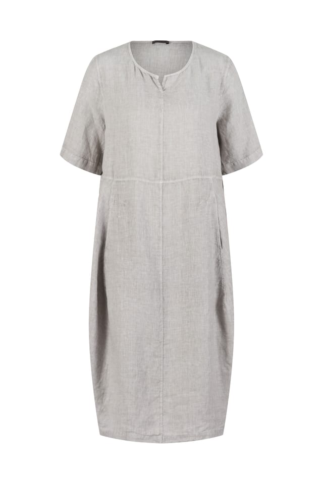 Dress 519 - Pure Linen - 912GLASS - 10250110081