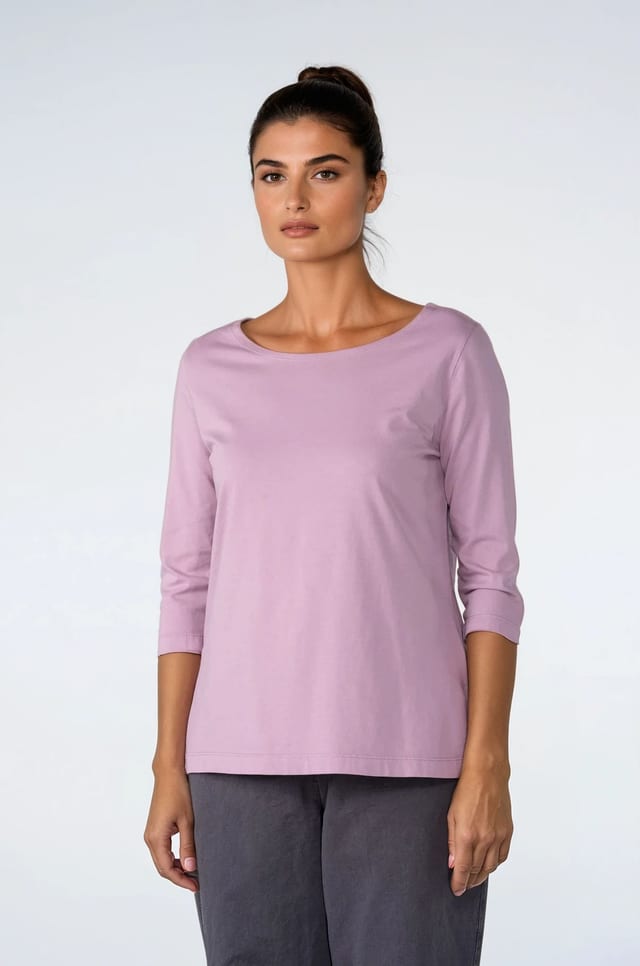 Shirt 518 - Cotton Jersey - 330ROSEWOOD - 10250110088