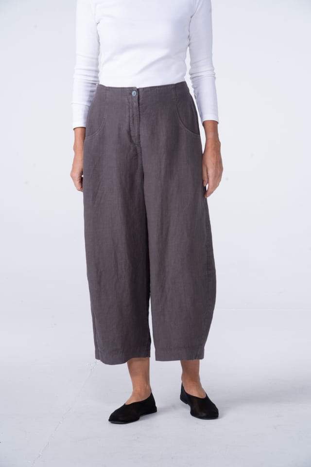 Trousers 530 - Pure Linen - 882METAL - 10250110105