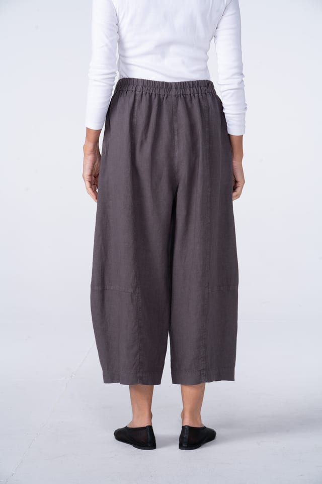 Trousers 530 - Pure Linen - 882METAL - 10250110105