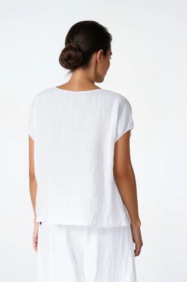 Top 503 - Pure Linen - 103WHITE - 10250110131