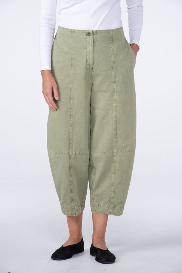 Trousers 534 - Cotton Linen Twill - 722CALLA - 10250110133
