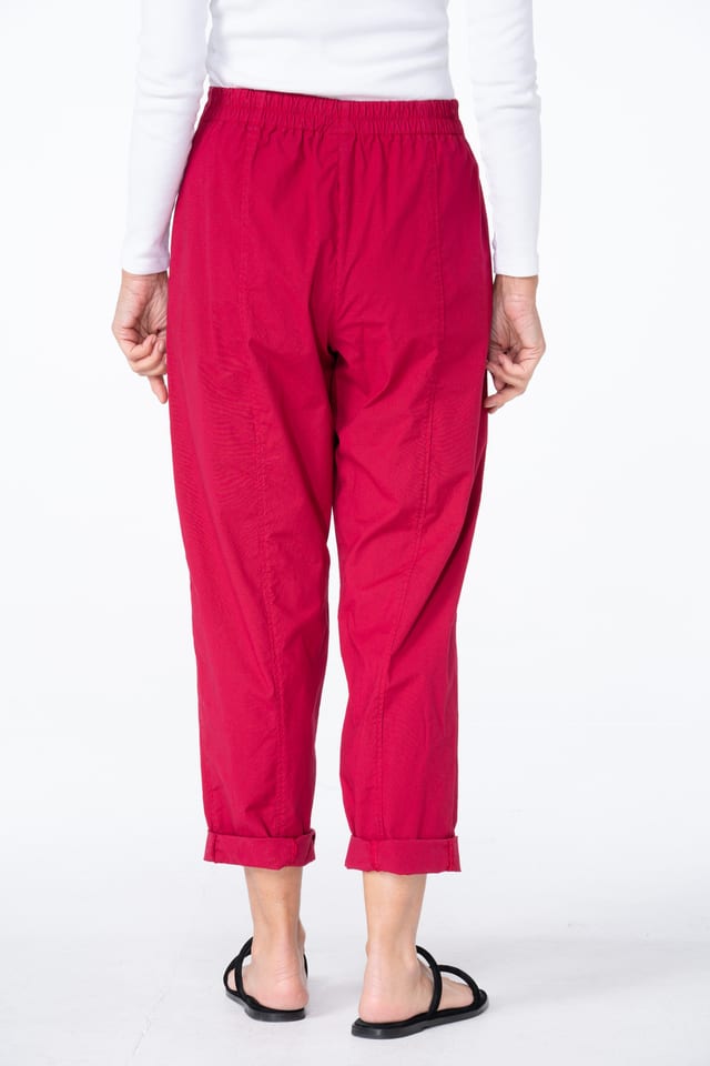 Trousers 540 - Fine Stripes on Popelin Stretch - 360ZINNIA - 10250110139