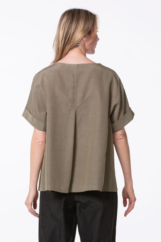 Blouse 530 - Cotton-Cupro Rips - 832GRIT - 10250110145