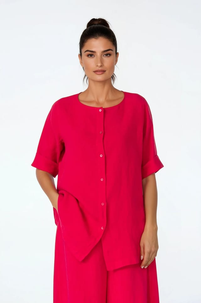 Blouse 519 - Pure Hemp - 10250110185
