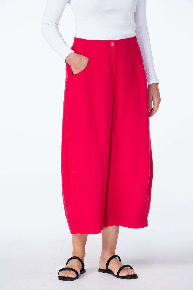 Trousers 530 - Pure Hemp - 360ZINNIA - 10250110187