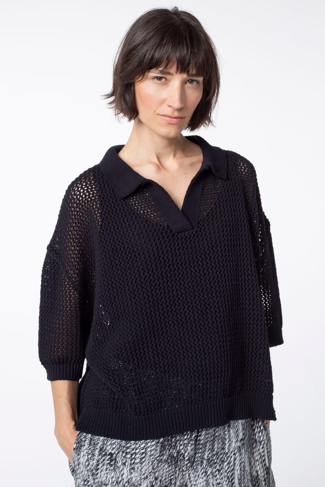 Pullover 511 - Pure Cotton - 990BLACK - 10250113011