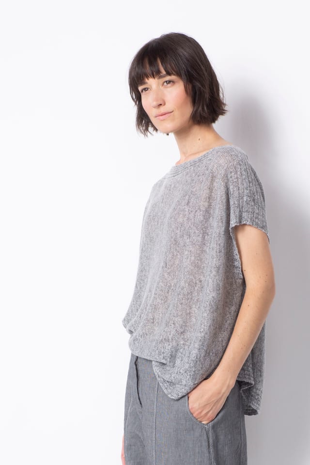 Pullover 523 - Pure Linen - 880METAL - 10250113024