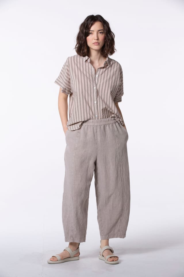 Hose 508 - Lyocell-Leinen Mischung - 312PEONY - 60250110020