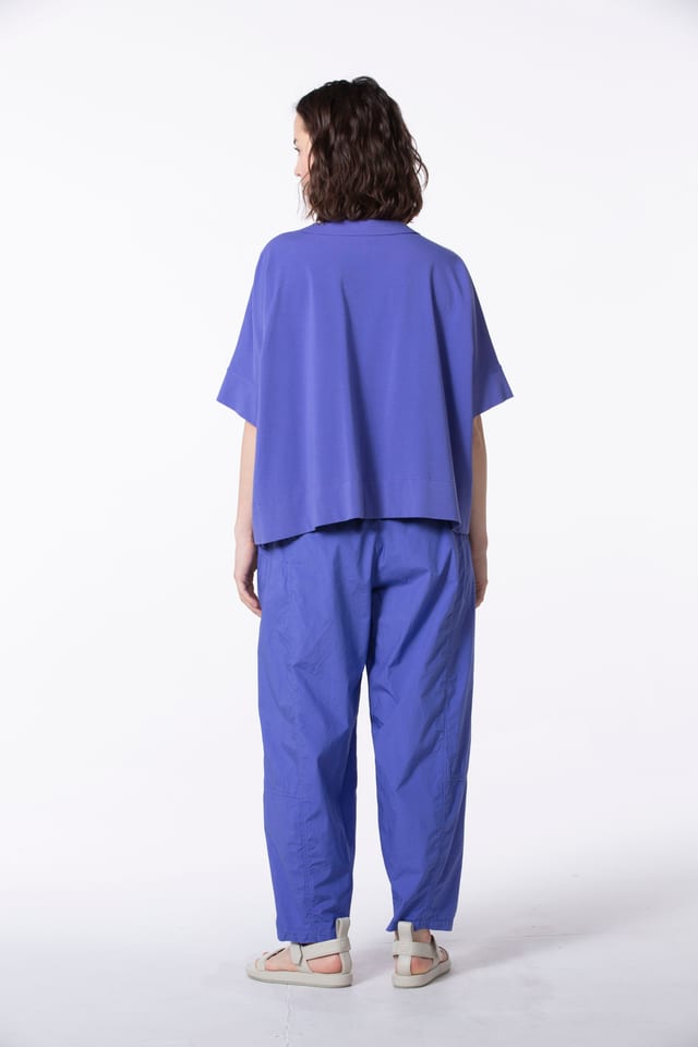 Shirt 505 - Baumwoll Stretch Jersey - 380IRIS - 60250110022