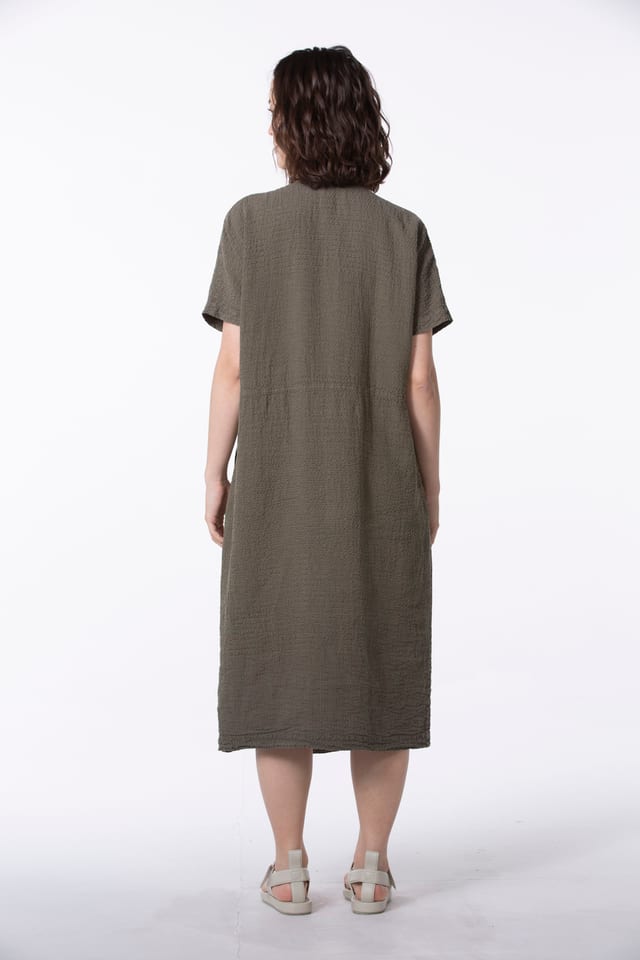 Kleid 505 - Leinen-Baumwollmischung - 772BRANCH - 60250110024