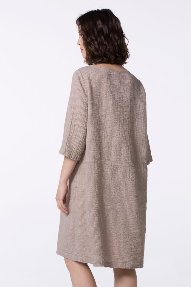 Kleid 508 - Leinen-Baumwollmischung - 312PEONY - 60250110031