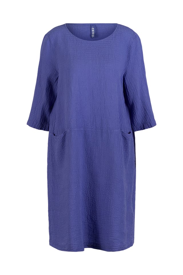Dress 508 - Linen Cotton Blend - 380IRIS - 60250110031