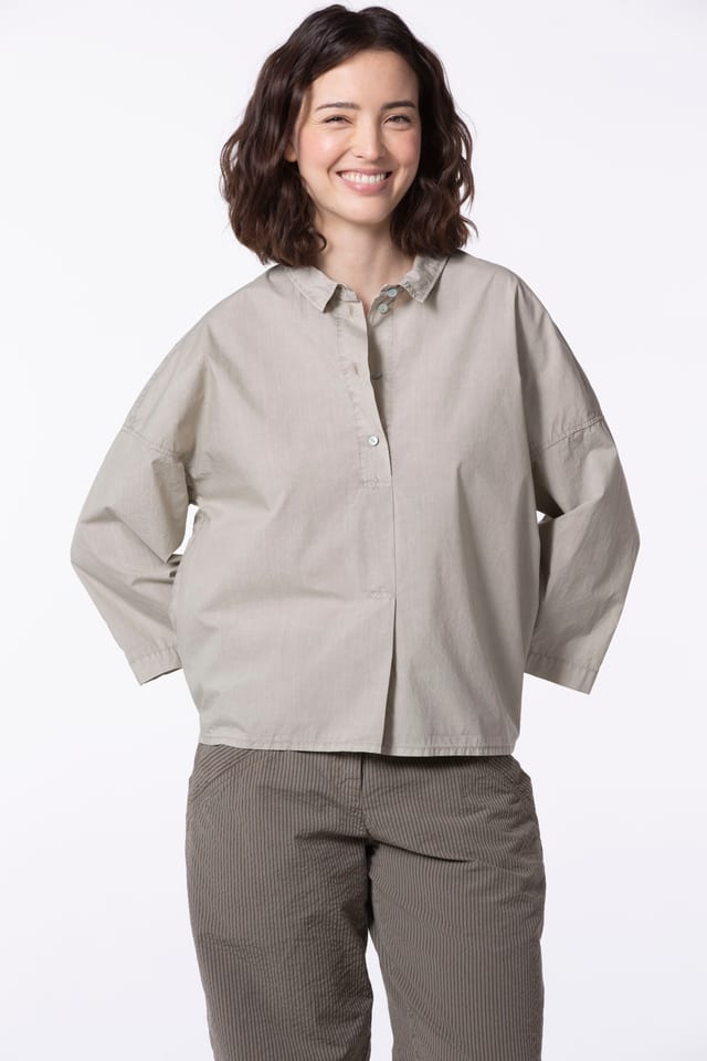 Blouse 507 - Cotton Poplin - 122NETTLE - 60250110034