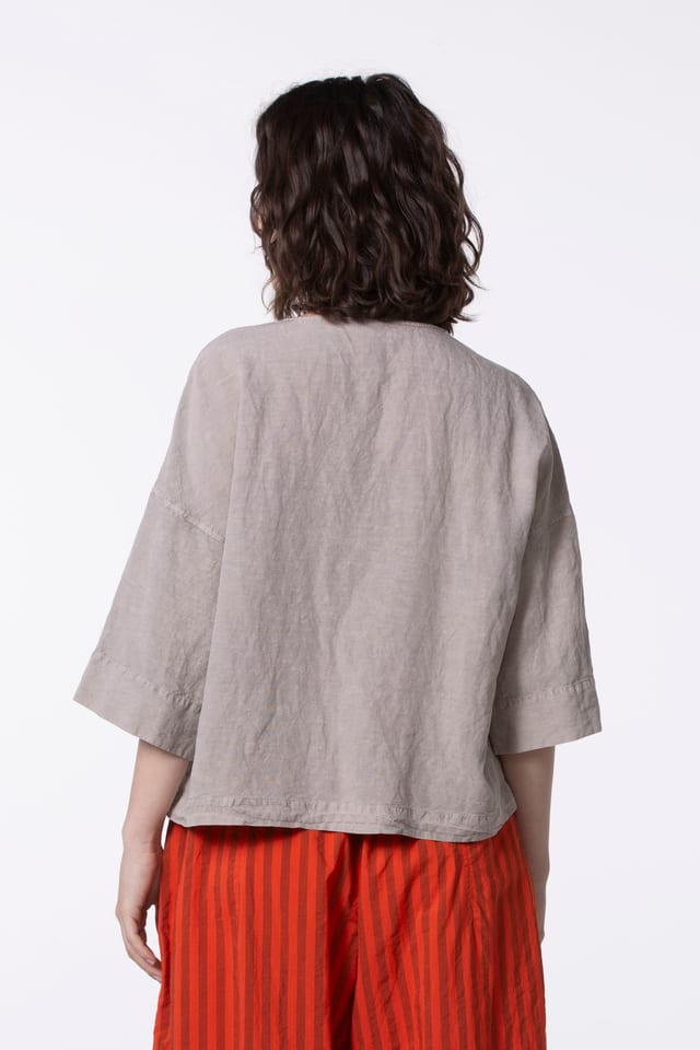Bluse 512 - Lyocell-Leinen Mischung - 312PEONY - 60250110039