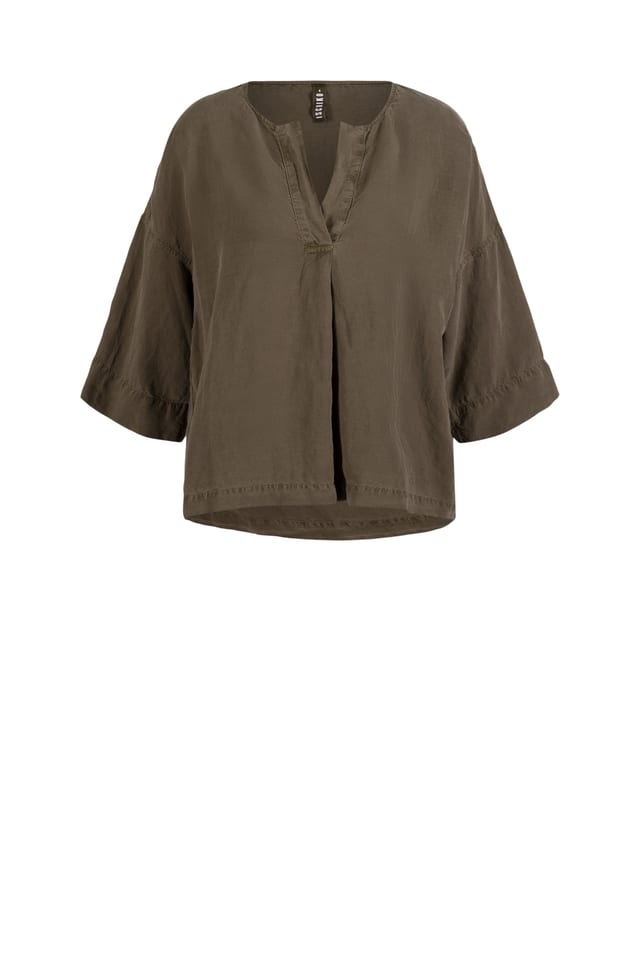 Blouse 512 - Lyocell-Linen Blend - 772BRANCH - 60250110039
