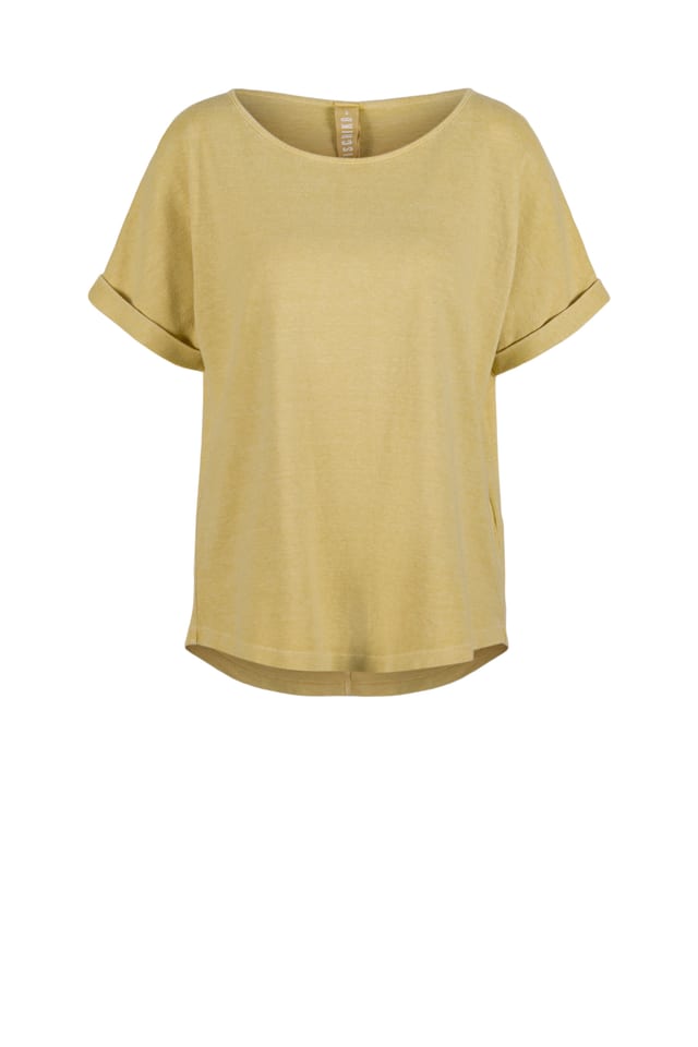 Shirt 508 - Hemp and Organic Cotton Jersey - 132DAFFODIL - 60250110048