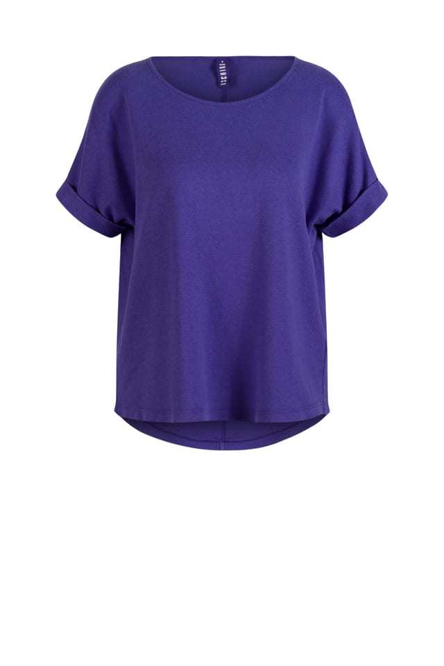 Shirt 508 - Hemp and Organic Cotton Jersey - 380IRIS - 60250110048