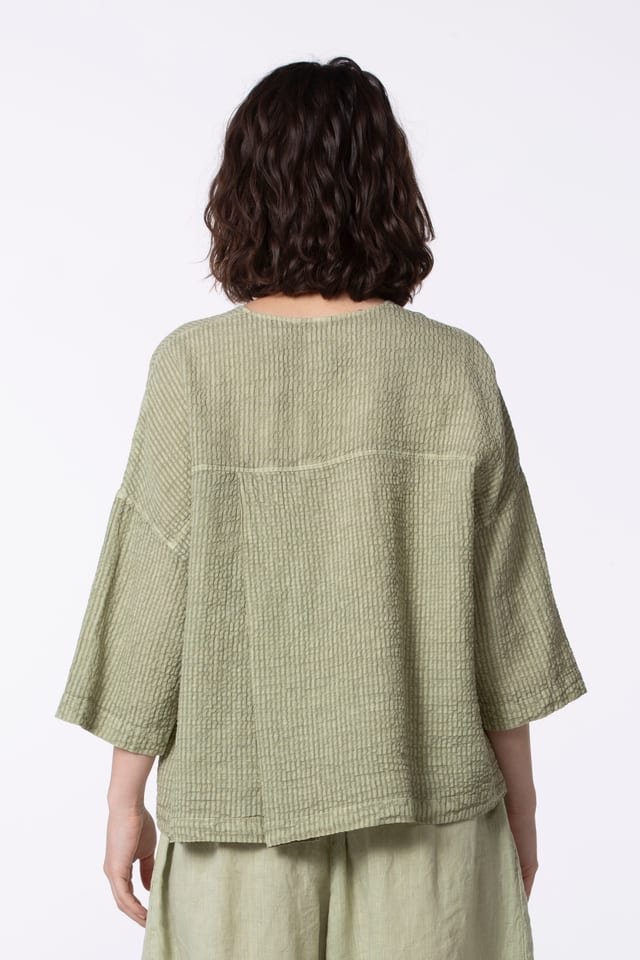 Bluse 515 - Leinen-Baumwollmischung - 60250110066