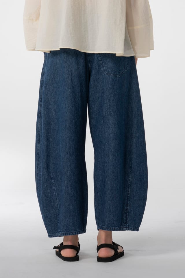 Trousers 611 wash - Organic cotton hemp denim - 570DENIM - 10260110501