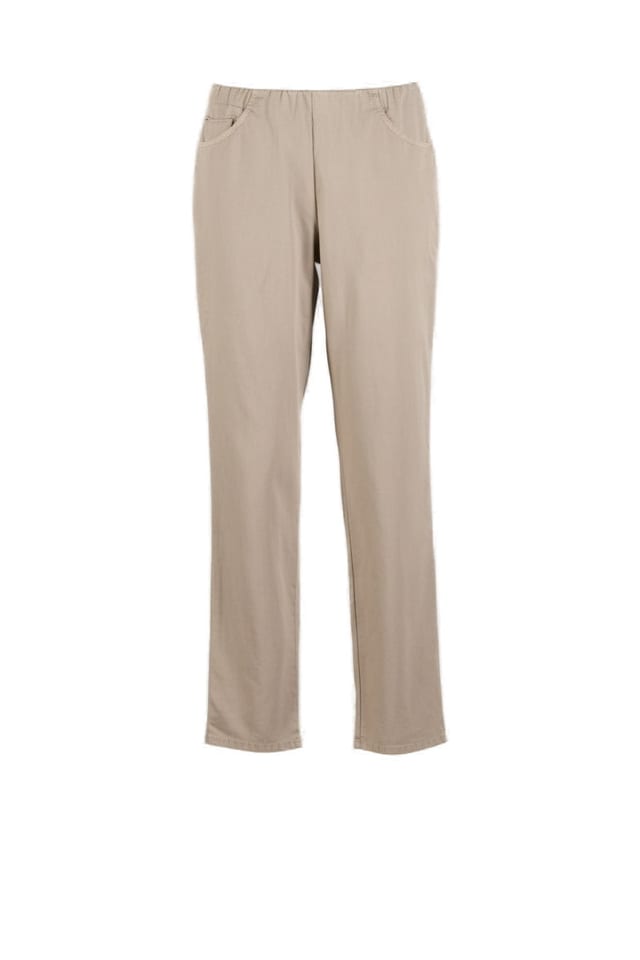 Trousers 612 - Dobby stretch - 122NETTLE - 10260110502