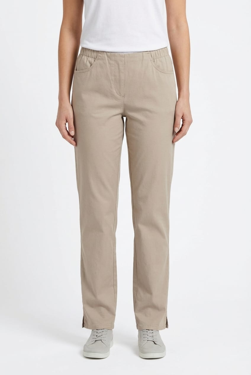 Broek 612 - Dobby-rek - 122NETTLE - 10260110502