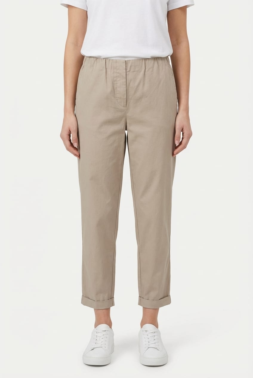 Broek 613 - Dobby-rek - 122NETTLE - 10260110503