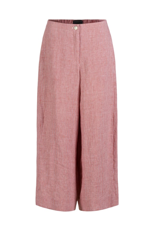 Trousers 614 - Linen stripes variations - 10260110504
