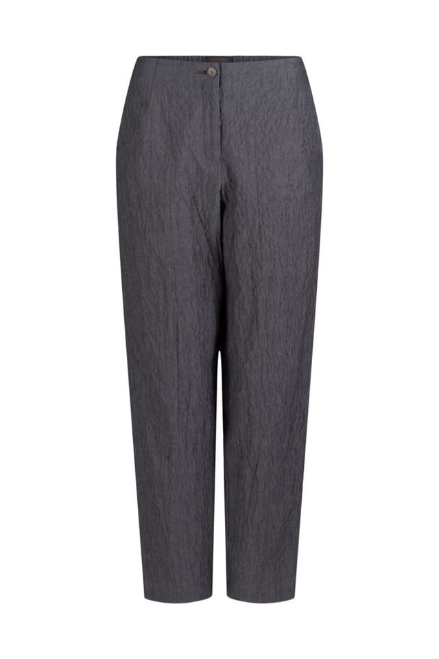 Trousers 615 - Chambray seersucker - 10260110505