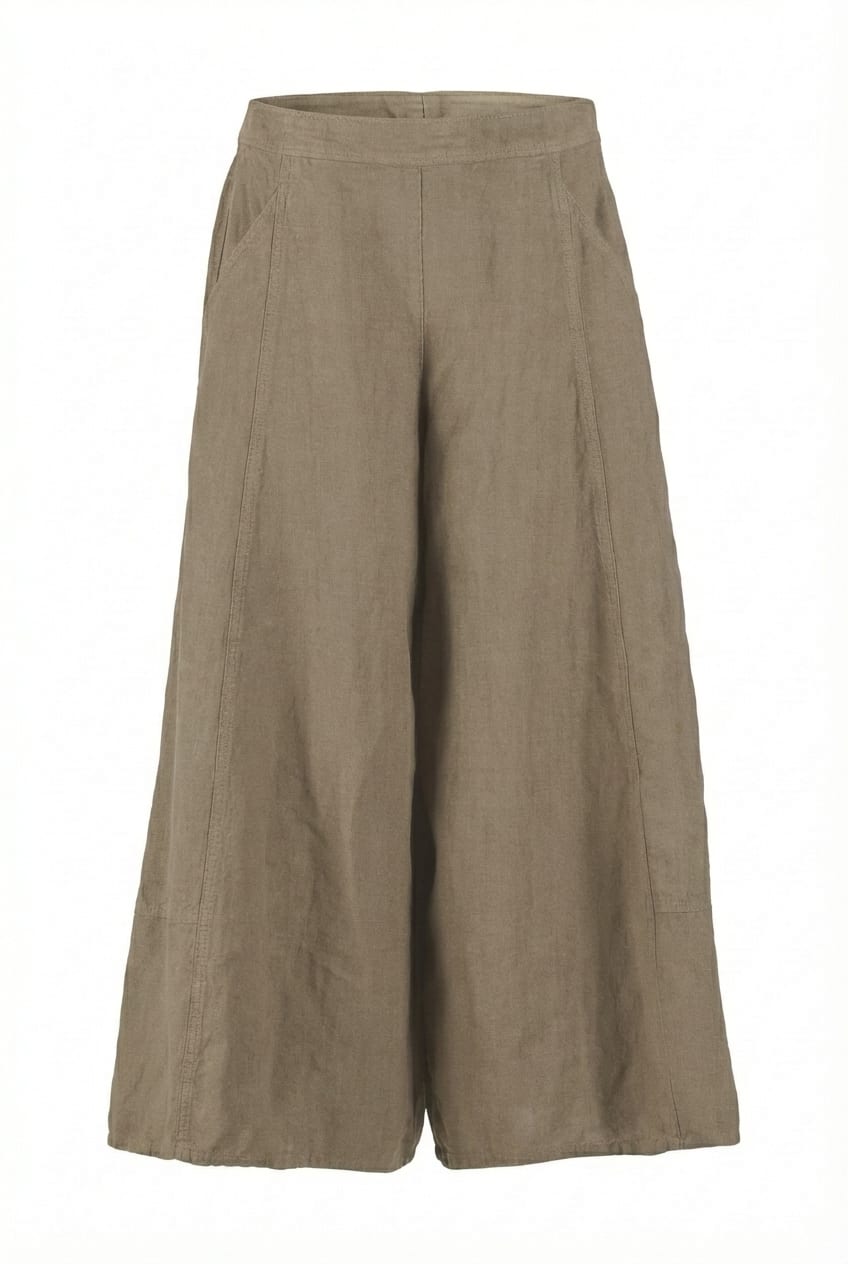 Trousers 616 - Heavy linen - 122NETTLE - 10260110506