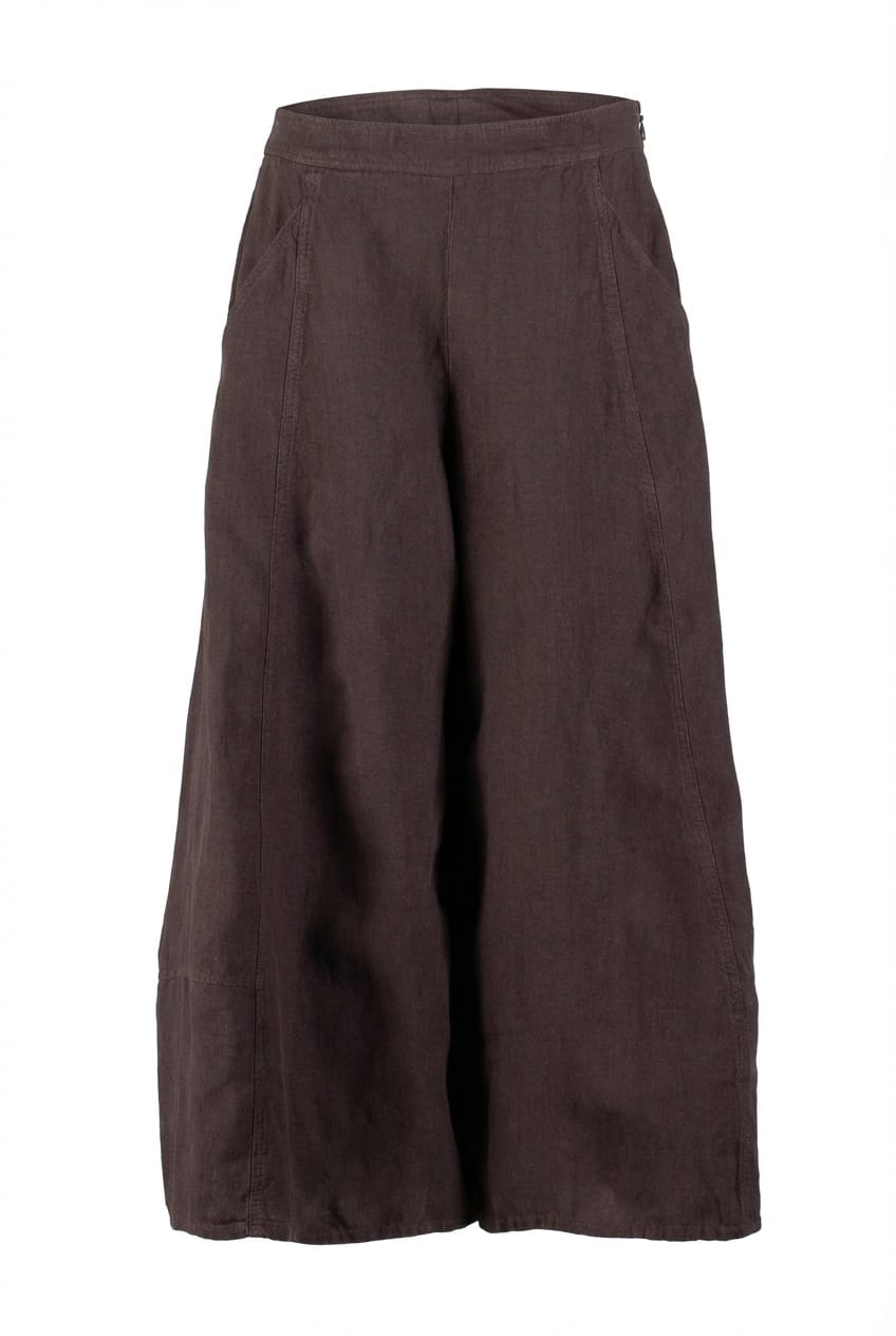 Trousers 616 - Heavy linen - 480SHALE - 10260110506