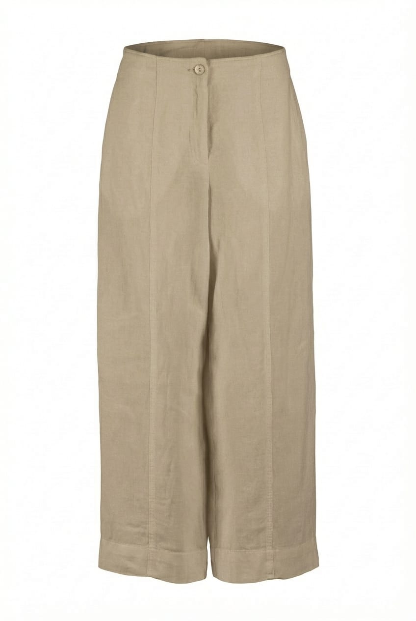 Trousers 617 - Heavy linen - 122NETTLE - 10260110507